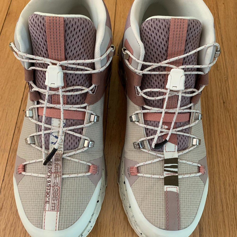 Women’s Athletic Sneakers - Dusty Rose/White